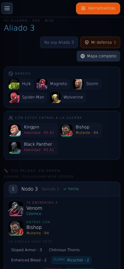 Mi guerra en el celular